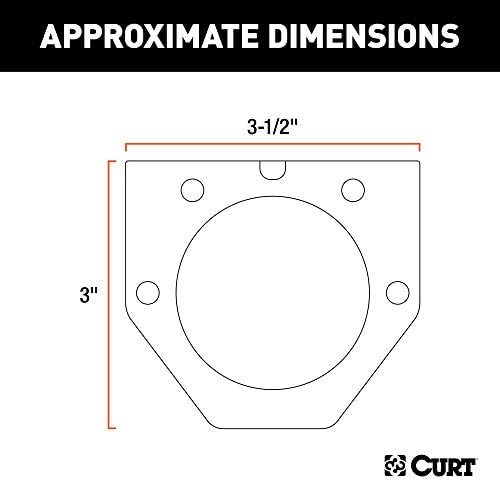 Curt Manufacturing Bracket for Connector I17 (Part Number 58222)
