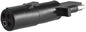 Curt Manufacturing 58414 4-Way Round to 4-Way Flat Trailer Wiring Adapter