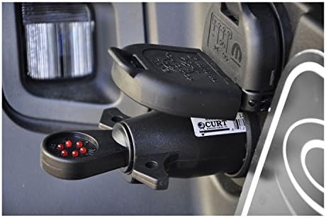 Curt Manufacturing 12 Volt Circuit Tester 6 Way Round - Part 58650