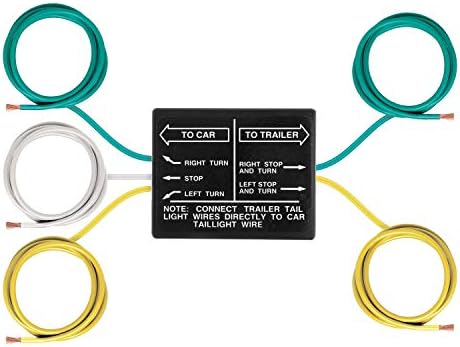 Curt Manufacturing 58240 Tail Light Converter 3 to 2 Wire