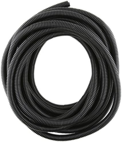 Curt Manufacturing 59827 1/2 Inch x 25 Inch Convoluted Slit Loom (Packaged)