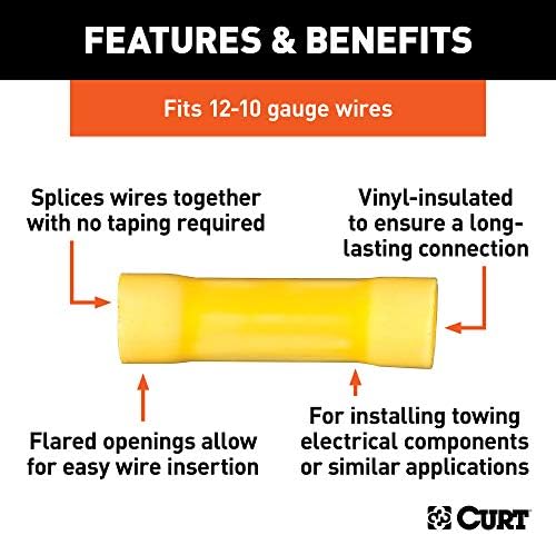 Curt Manufacturing 59423 1210 G Butt Connectors - 100 Pack