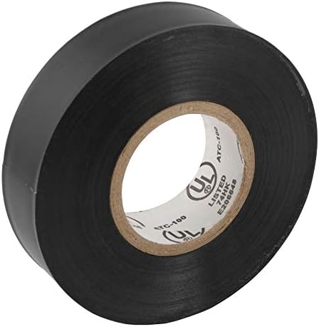 Curt Manufacturing 59740 3/4 Inch x 60 Feet Electrical Tape - 10 Pack