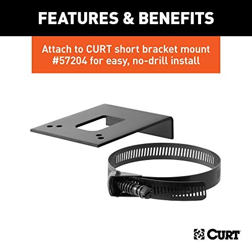 Curt Manufacturing Packaged 4 Way Flat Bracket - Part No. 58301