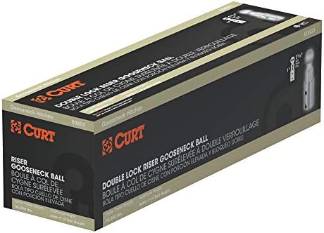 Curt Manufacturing Double Lock Gooseneck Riser Ball Part 60603