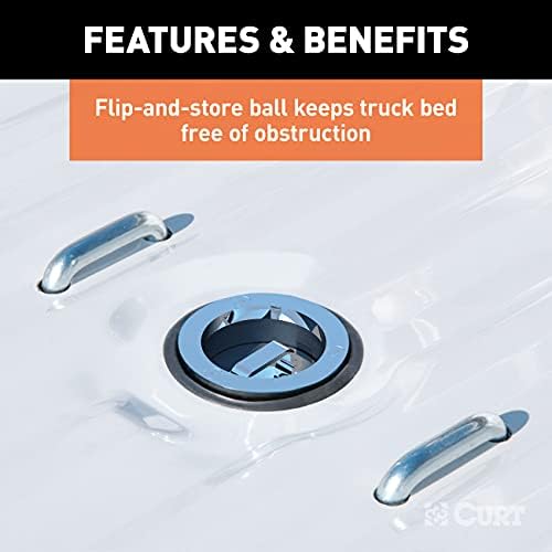 Curt Manufacturing Replacement Ball for Double Lock Gooseneck * Part 60616