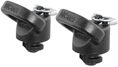 Curt Manufacturing Ram Safety Chain Anchors (Part #60617) for Heavy-Duty Towing