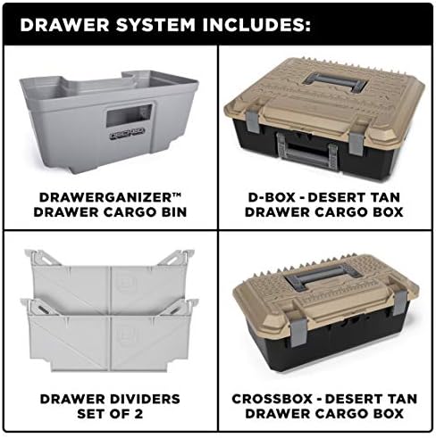 Decked LLC VNGM96EXSV65 96-Inch Cargo Van Storage System with Decked Out Package for Savanna Black Cargo Van