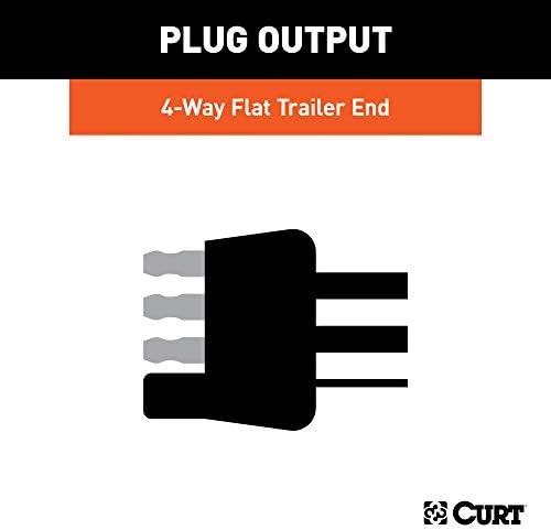 Curt Manufacturing 58906 Ram 1500 LED Taillights and Towed Vehicle RV Harness