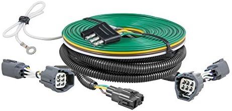 Curt Manufacturing 58903 0718 Wrangler JK Towed Vehicle RV Harness