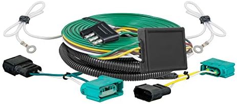 Curt Manufacturing 58971 18' Equino X Towed Vehicle RV Harness without LED Taillights