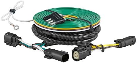 Curt Manufacturing 58974 18-C Equino X Without LED Taillights Towed Vehicle RV Harness