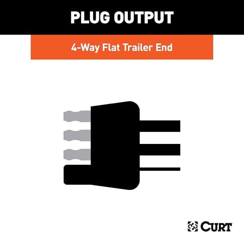 Curt Manufacturing 58986 19' Ranger Towed Vehicle RV Harness