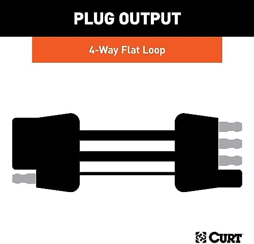 Curt Manufacturing 58984 Silverado/Sierra 1500, 2500 & 3500 Towed Vehicle RV Wiring Harness