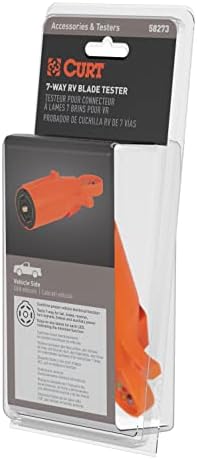Curt Manufacturing 7 Way RV Blade Connector Tester - Part Number 58273
