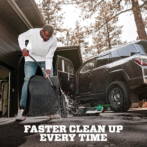 Husky Liner 78381 Rear Floor Liner for Land Cruiser X Act G X550 – Black