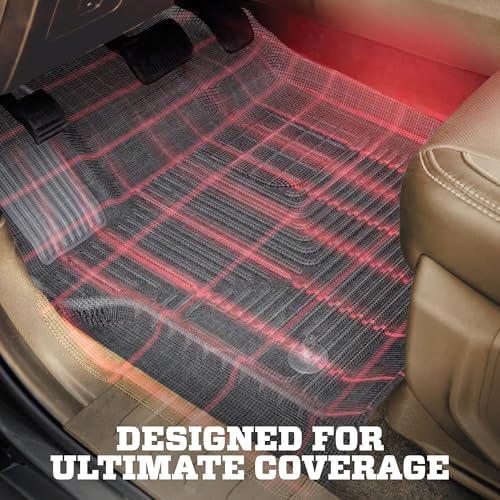 Husky Liner 78381 Rear Floor Liner for Land Cruiser X Act G X550 – Black
