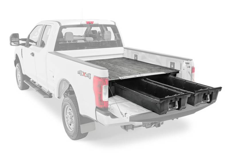 Decked LLC DF1 9704 Black Bed Storage System for Ford F-150 6.6 ft Bed with Decked Out Package