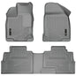 Husky Liner 99762 Edge Mk X Front and Second Seat Weatherbeater Grey Floor Liners