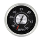 SIERRAMARINE 68960PH Black Sterling 50 MPH Speedometer - Head