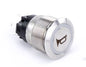 SIERRAMARINE AV10050R Push Button Horn Switch with Red Halo