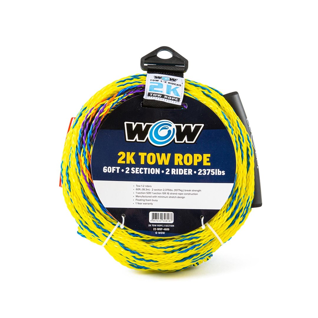 WOW 2K TOW ROPE 2 SECTIONS 10FT 50F