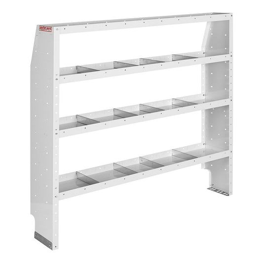 WeatherGuard 9376303 Adjustable 4-Shelf Unit - 60 Inches x 60 Inches x 13.5 Inches