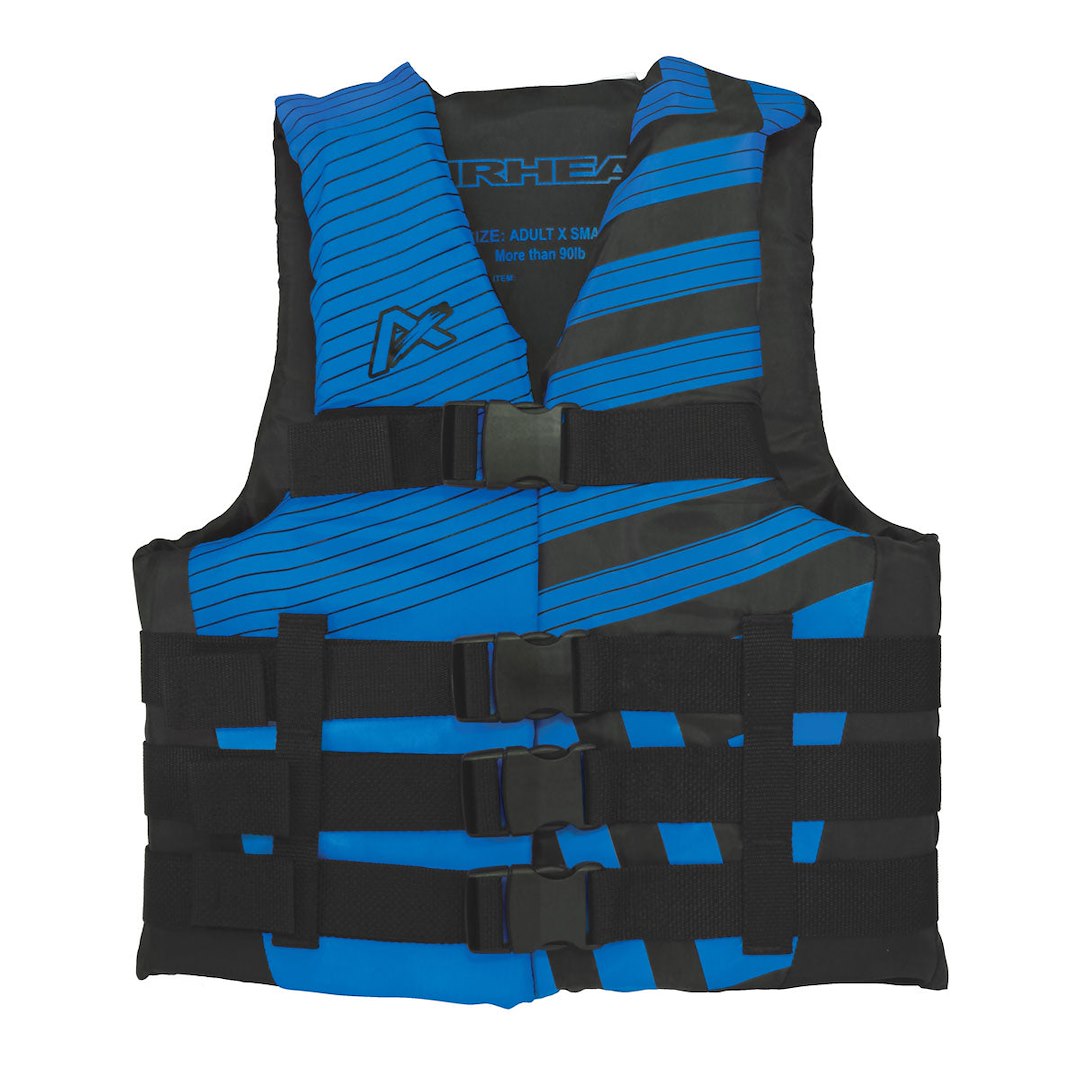 AIRHEAD Trend Vest Black / Sky Blue - Part Number 3008104ABK