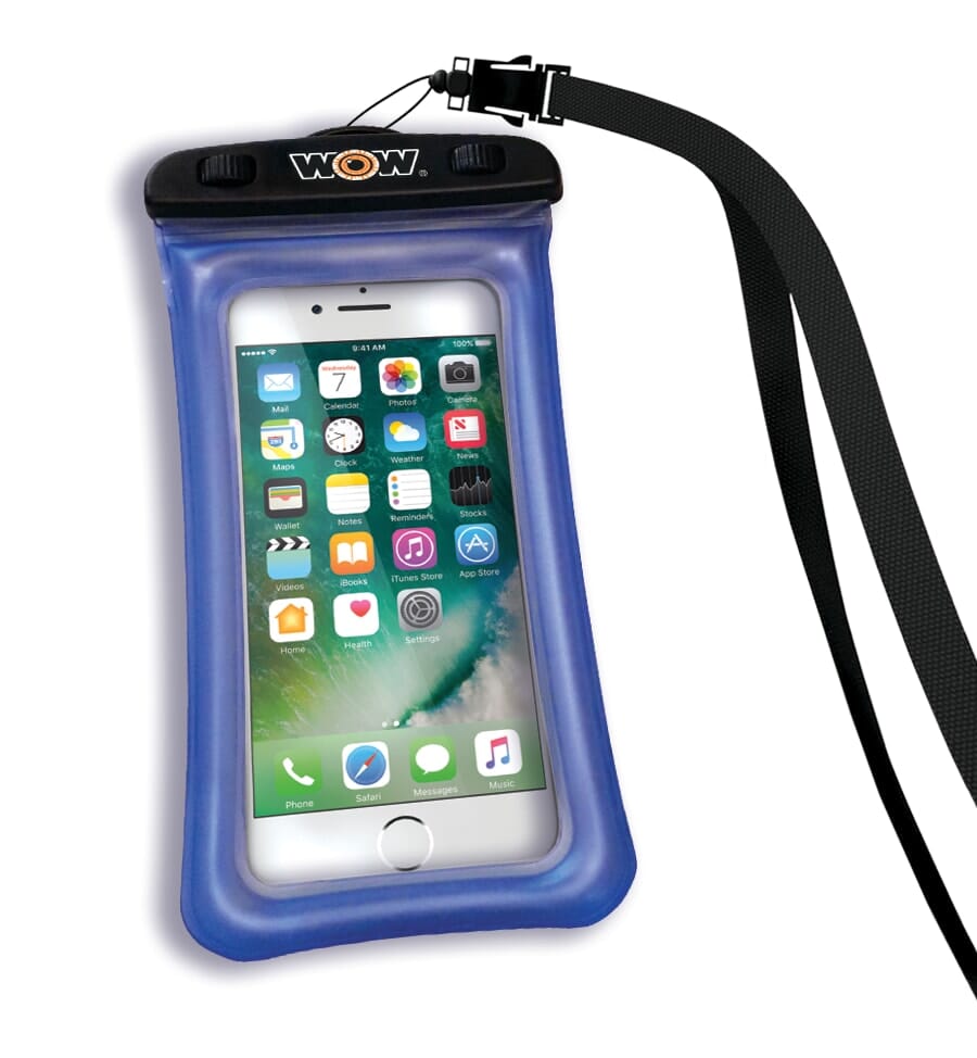 H2O PROOF PHONE HLDR 4'X8' BLUE