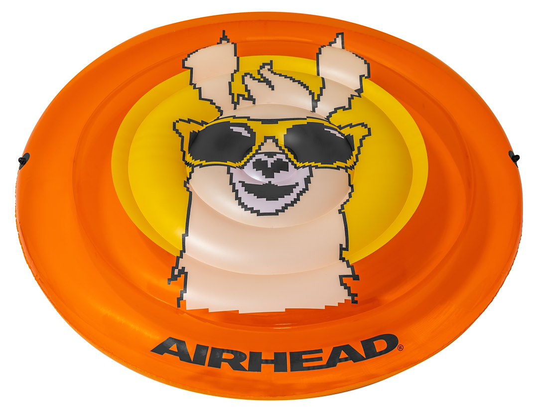 AIRHEAD AHPF067 Pool Float - Pixel Orange Llama