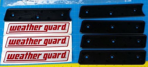 WeatherGuard Low Profile Decals & Bezels - Part Number 70105