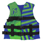 AIRHEAD Trend Vest Blue/Green Youth - Part Number 3008103ABL