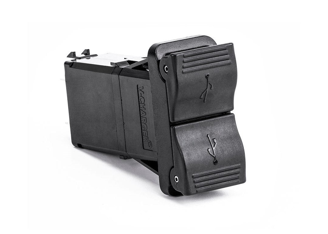 Sierramarine AP10010 Dual Port USB 2.0 Charger Curved Design