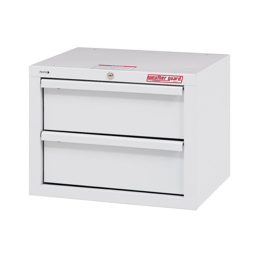 WEATHERGUARD 902301 2 Drawer Cabinet - Durable Storage Solution