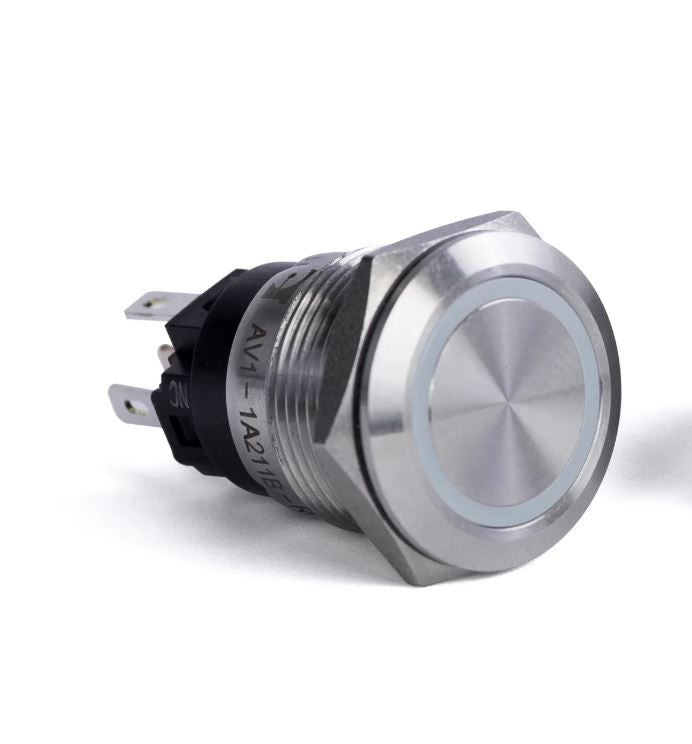 SIERRAMARINE AV10030R Push Button Switch with Red Halo