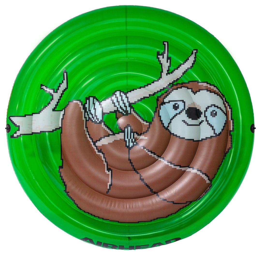 AIRHEAD AHPF068 Pool Float - Pixel Green Sloth