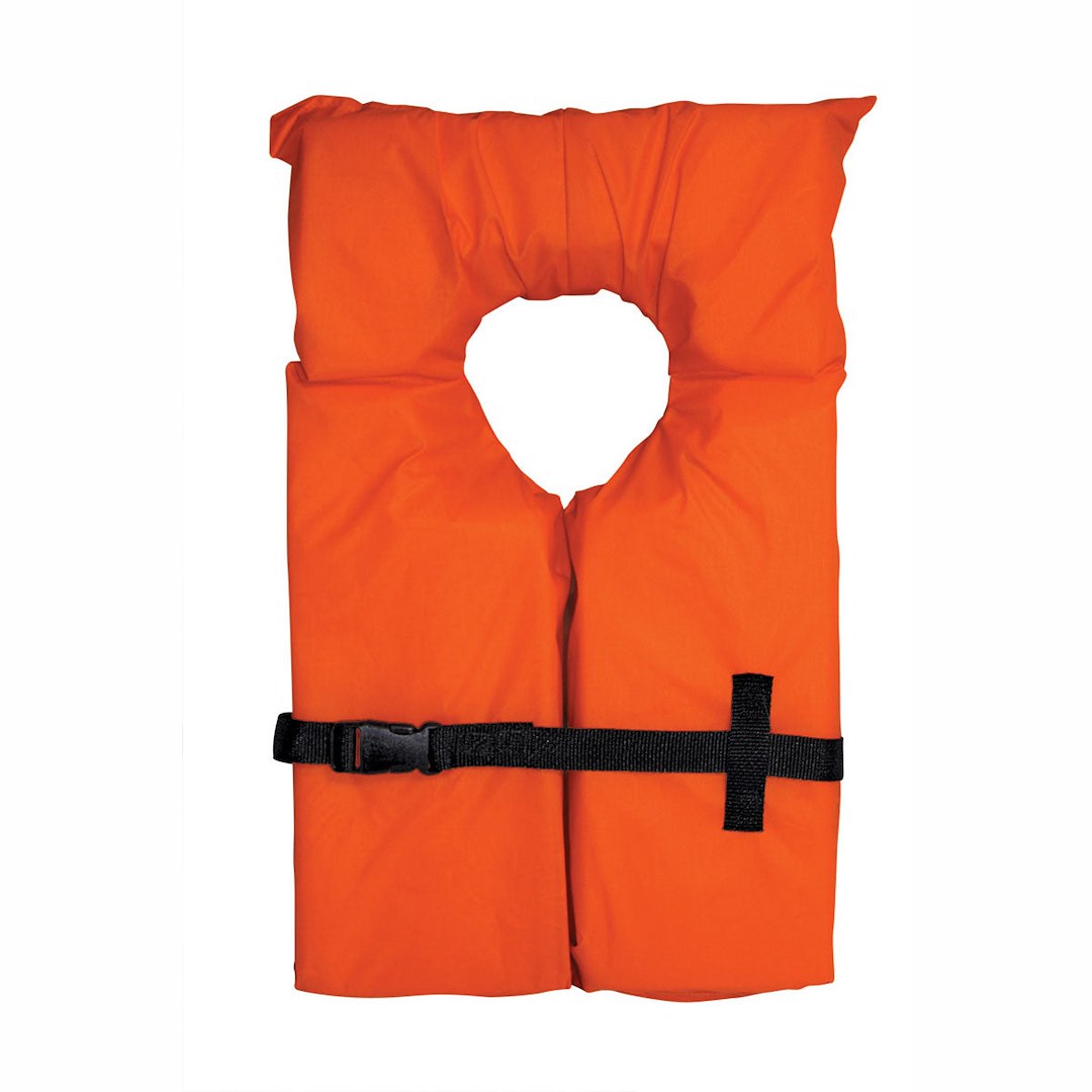 AIRHEAD Type II Keyhole Life Vest - Orange (Part Number: 1000003AOR)