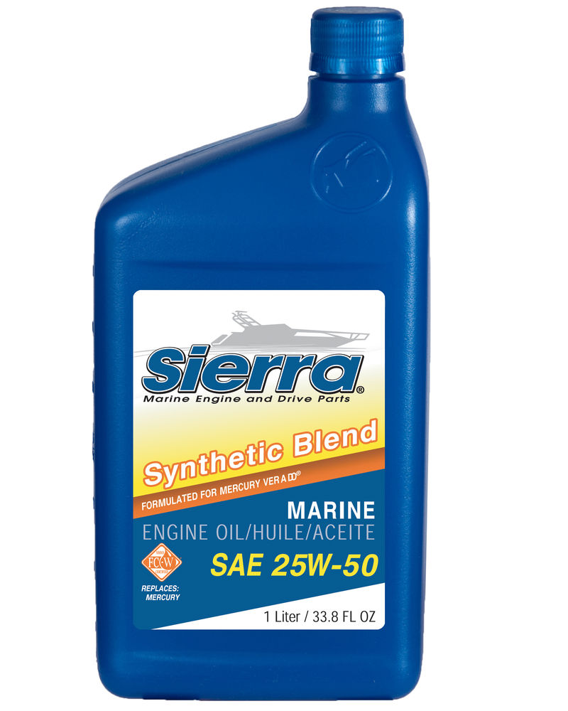 SIERRAMARINE 25W-50 FC-W Engine Oil - Part Number 1895528