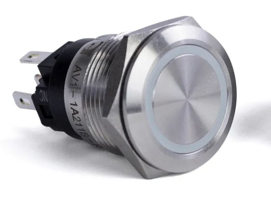 SIERRAMARINE AV10040R Push Button Switch with Red Halo