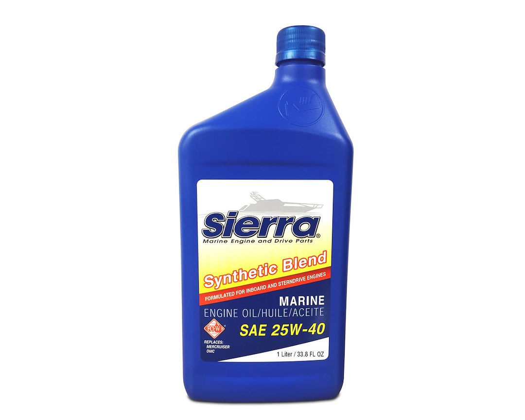 SIERRAMARINE Synthetic Blend Mercury Outboard Engine Oil - Part Number 1894408