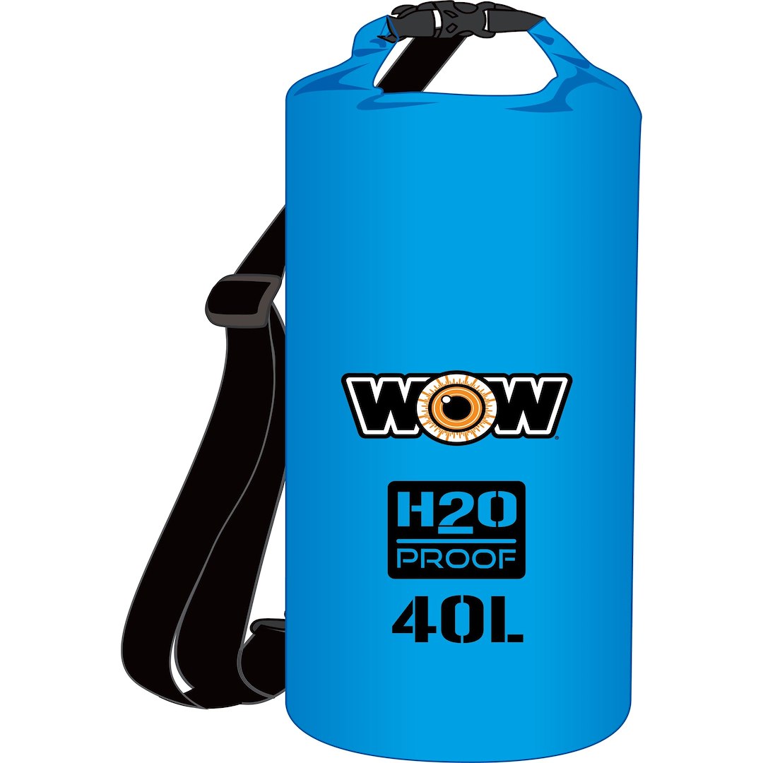 H2O PROOF 40L DRYBAG BLUE