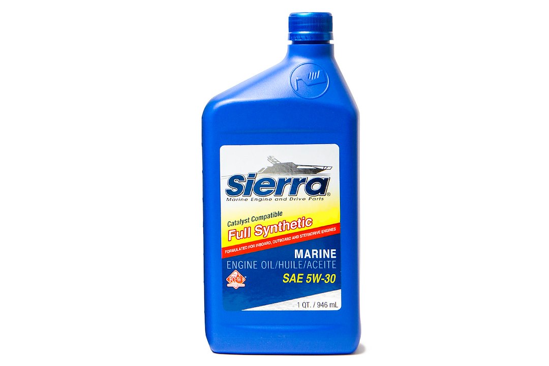 SIERRAMARINE 5W-30 Full Synthetic FC-WCAT Engine Oil (QT) - Part Number 1895582