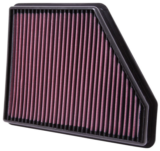 K and N Engineering 33-2434 Air Filter for 2010-2015 Chevy Camaro 3.6L/6.2L