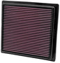 K AND N ENGINEERING 33-2457 Air Filter for 2011-2015 Jeep Grand Cherokee 3.6L DSL