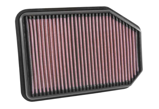 K AND N ENGINEERING 33-5023 Replacement Air Filter for Jeep Wrangler 2007-2018