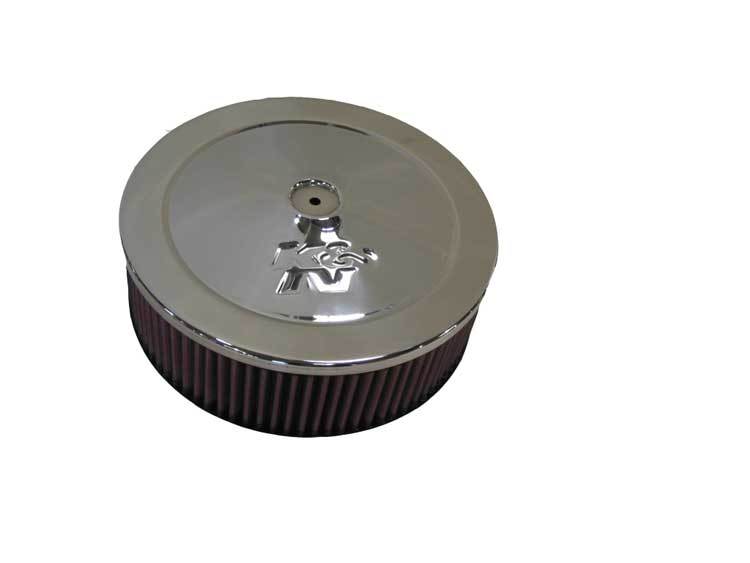 K and N Engineering 59-3364 Flame Arrestor/Air Filter - Polished Stainless Steel