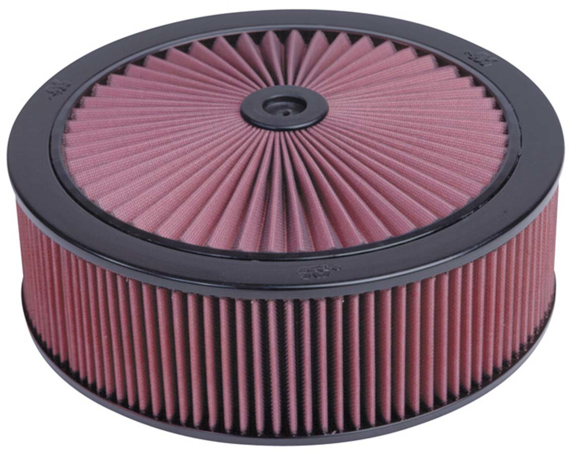 K and N Engineering 66-3070 14in X-Stream Air Cleaner Assembly with 1.25 Drop Base