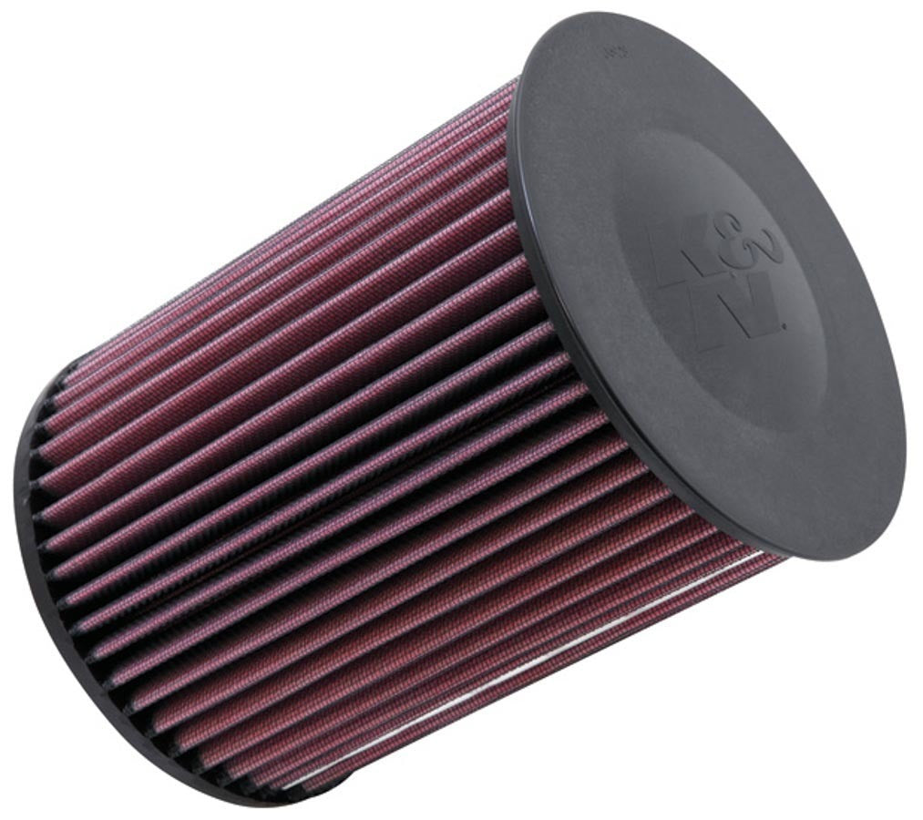 K AND N ENGINEERING E-2993 Air Filter - Reusable Cotton for Ford, Mazda, and Volvo