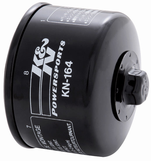 K and N Engineering KN-164 Oil Filter for BMW Motorcycles (2004-2019)