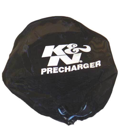 K and N Engineering RU-0210PK Drycharger Wrap - Black Universal Air Filter Wrap